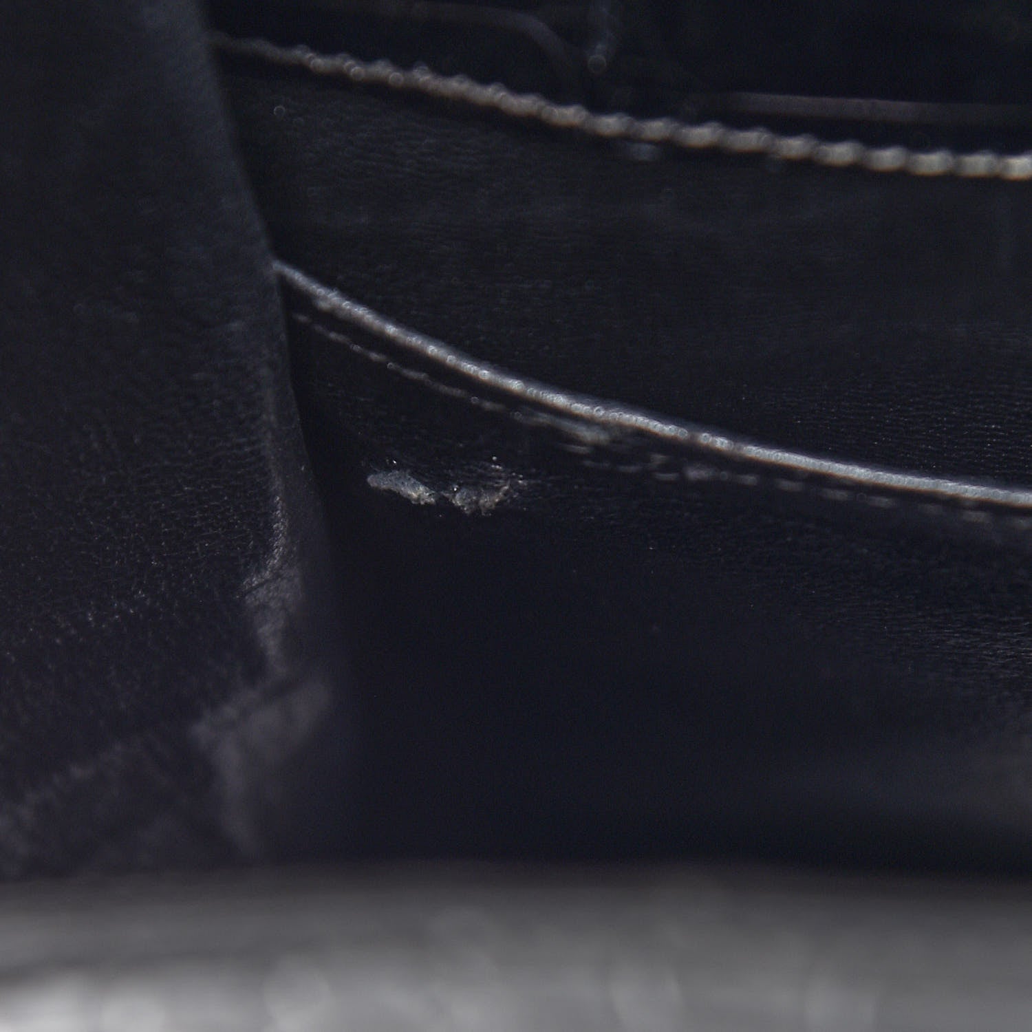 Hermes Shiny Porosus Crocodile Kelly Sellier 32 Black 9 of 12