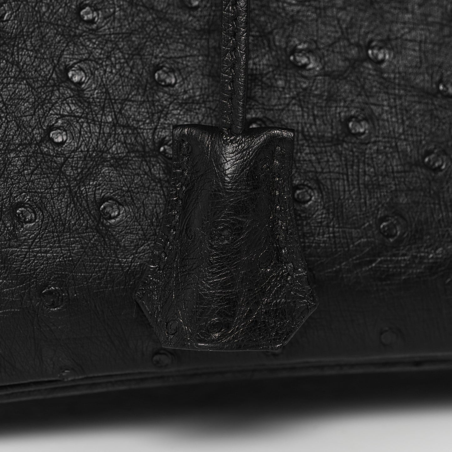 Ostrich Birkin 30 Black