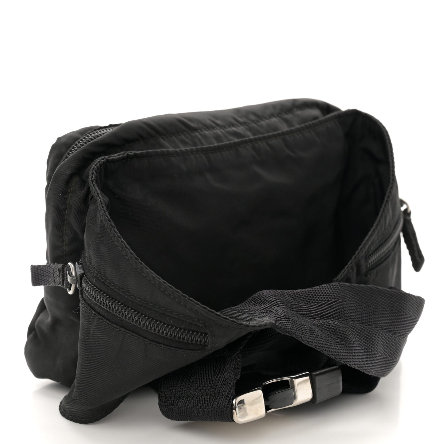 Tessuto Nylon Belt Bag Black