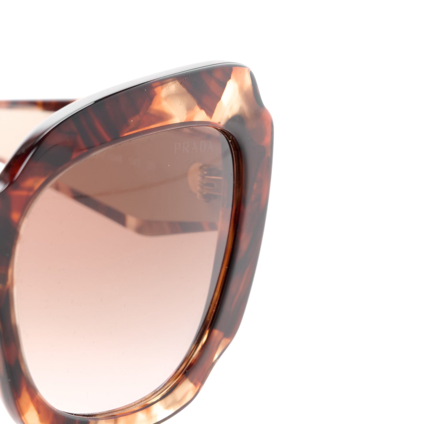 Acetate Square Sunglasses SPR 16Y Havana Beige