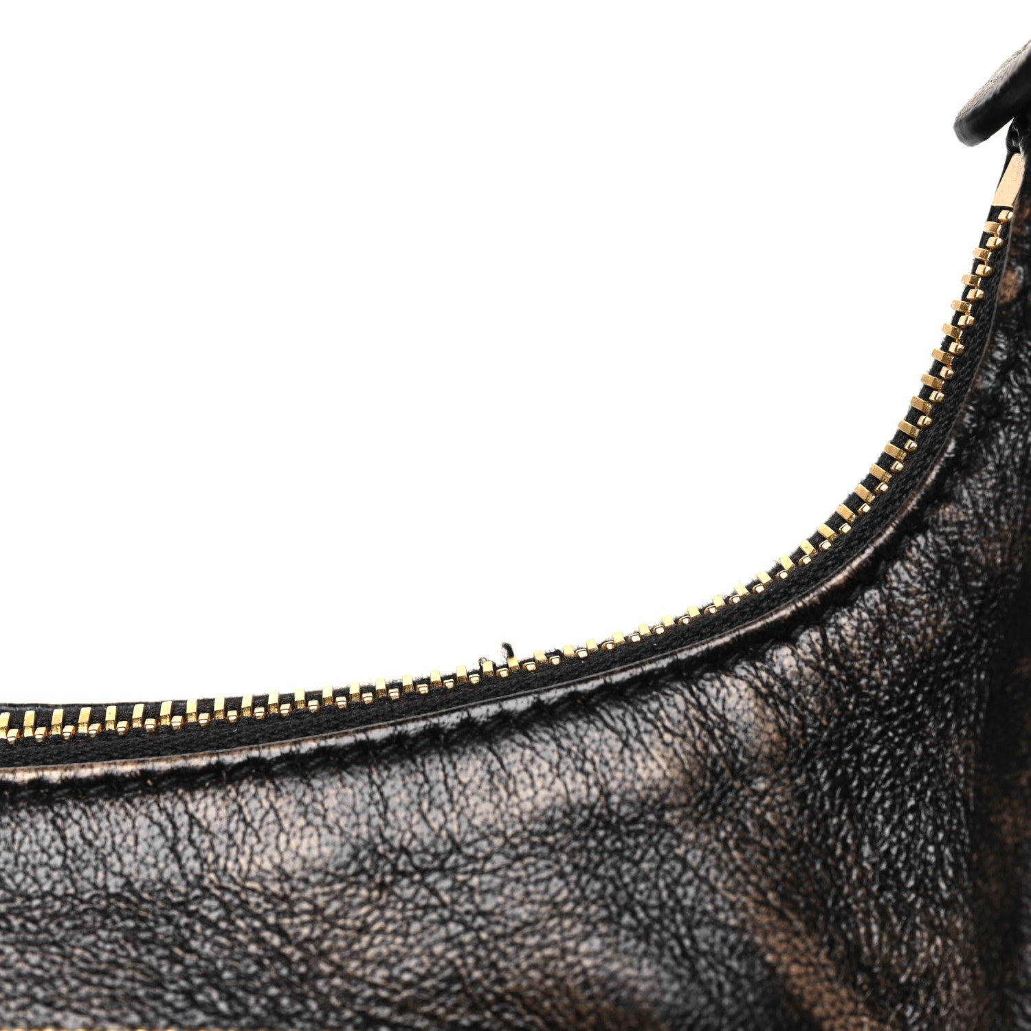 Miu Miu Distressed Nappa Pocket Bag  Sand Coffee 10 of 10