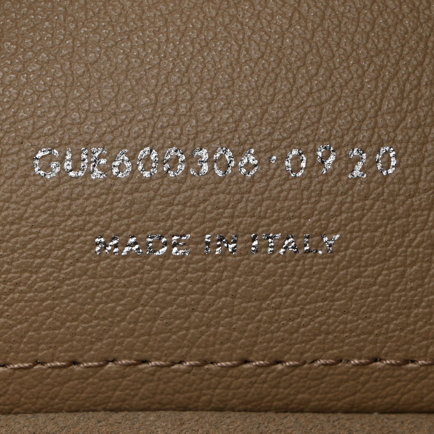 Calfskin North-South Shopping Tote Dark Beige