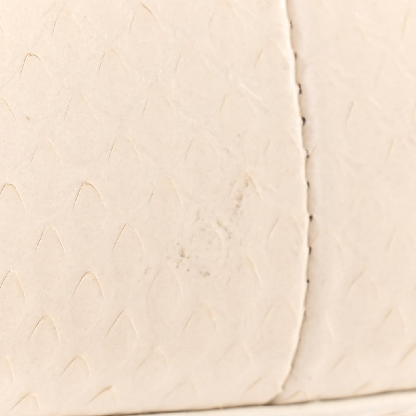 Snakeskin Small Classic Monogram Kate Tassel Satchel Alabaster