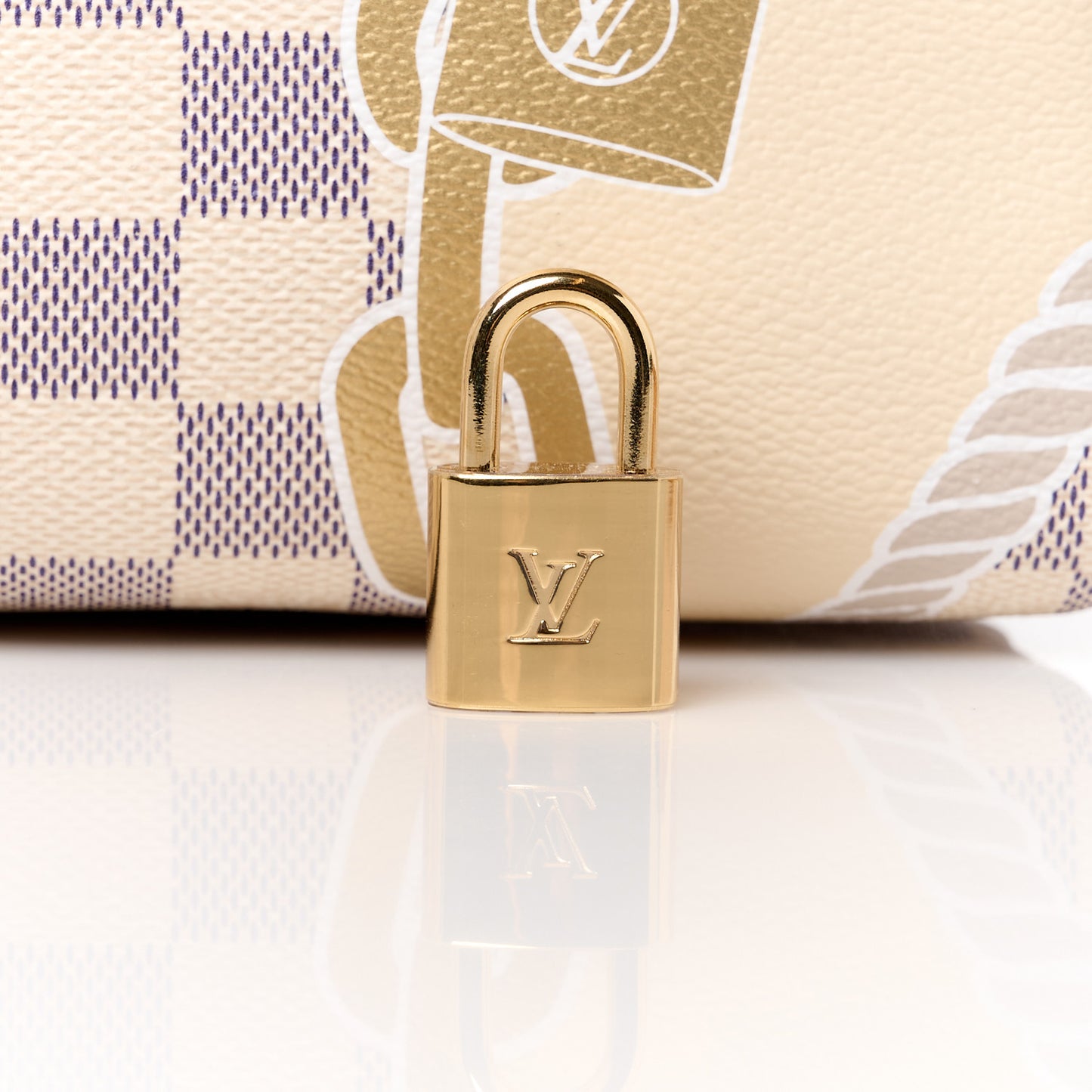 Damier Azur Nautical Speedy Bandouliere 25