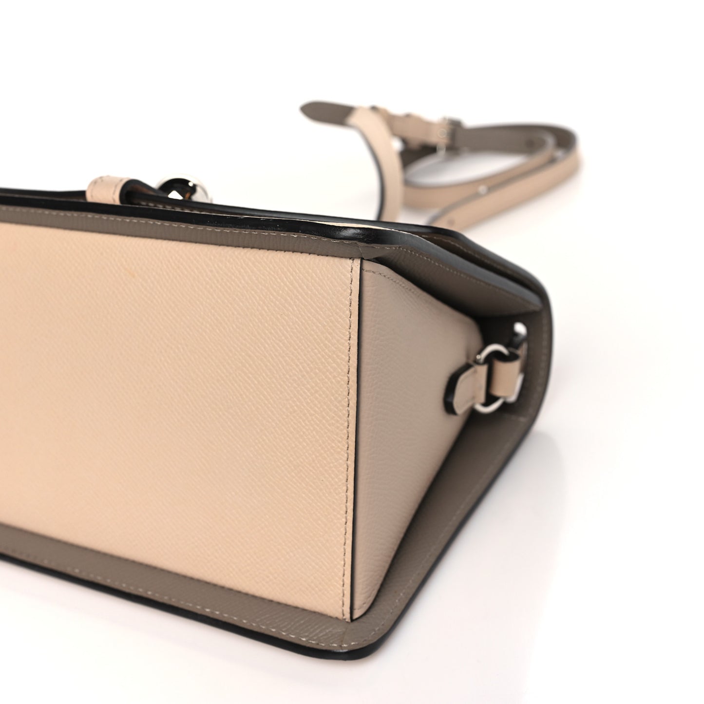 Carat Calfskin Madeleine Bag Powder