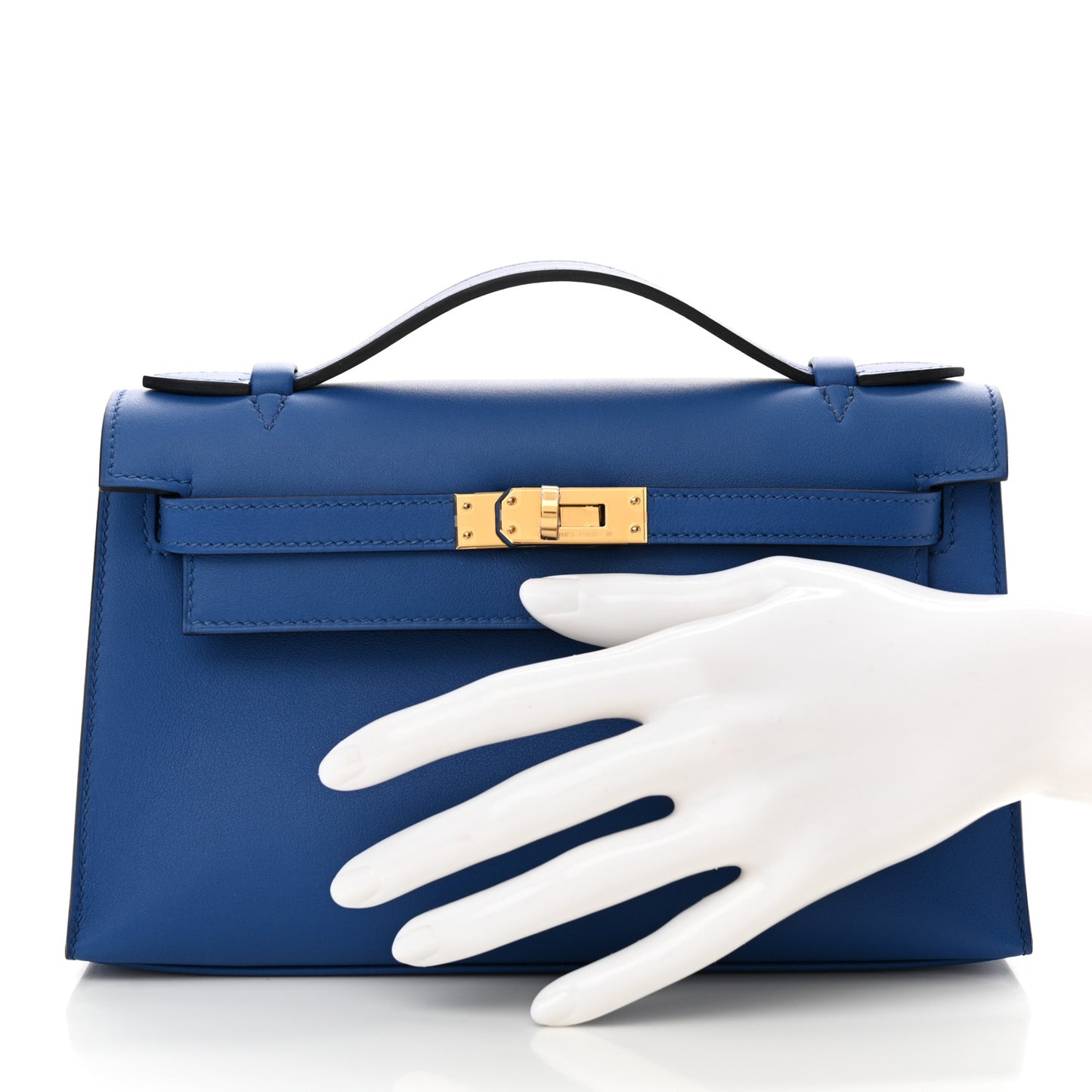 Swift Kelly Pochette Clutch Bleu France