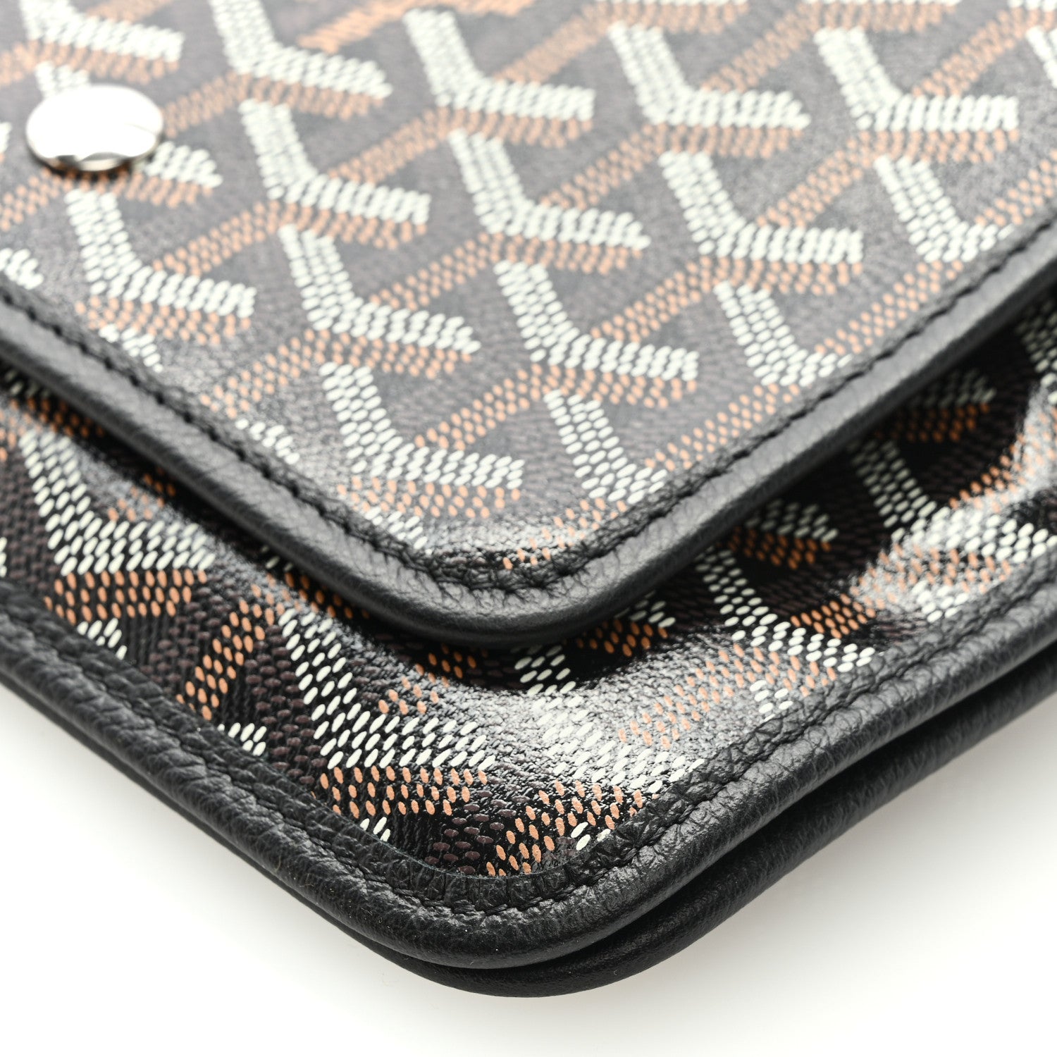 Goyard Goyardine Plumet Wallet Clutch Black 9 of 9