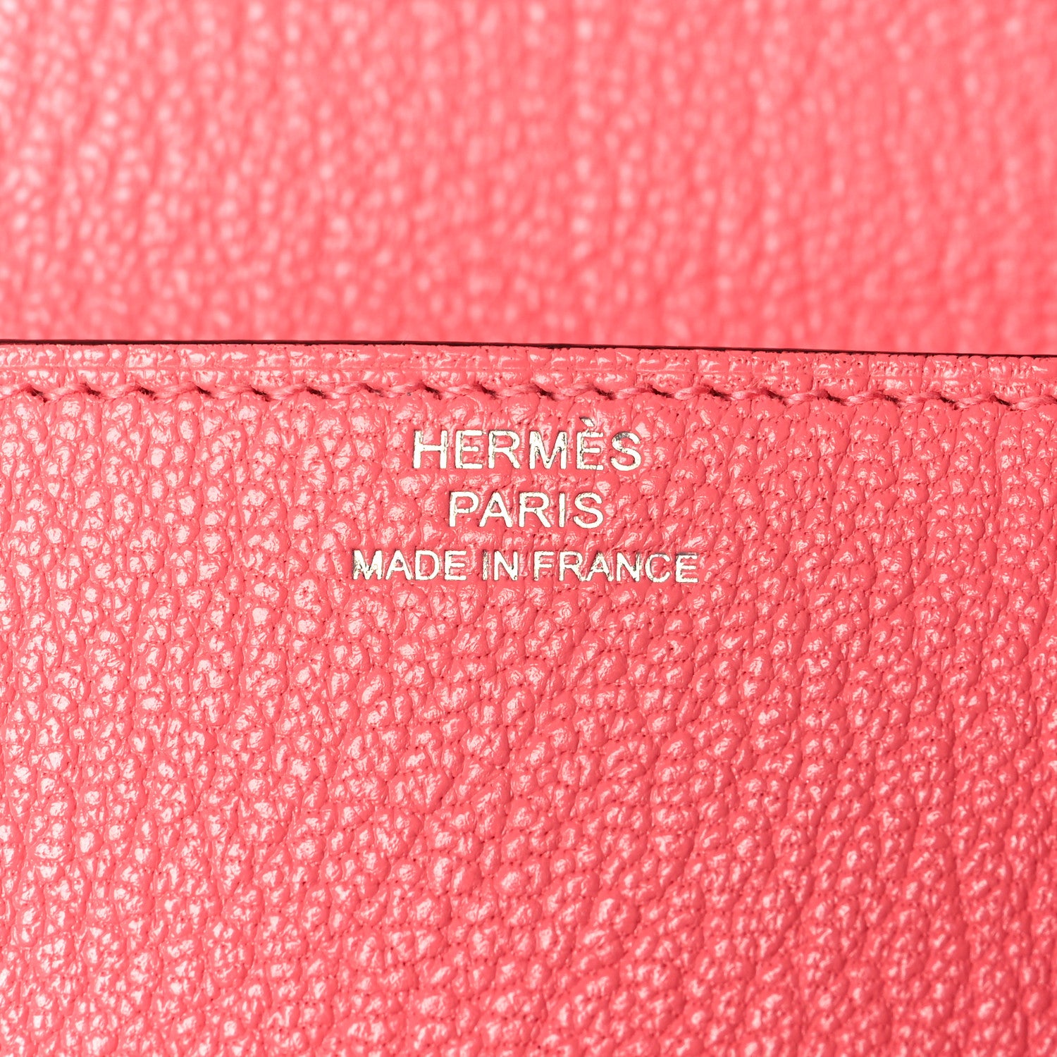 Hermes Chevre Mysore Cinhetic To Go Wallet Rose Ete 5 of 7