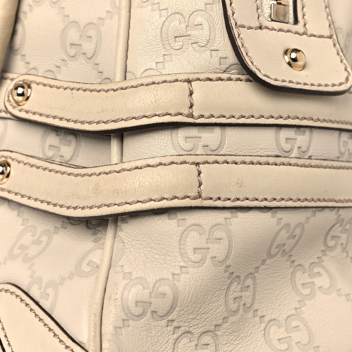 Guccissima Large Wave Boston Off White