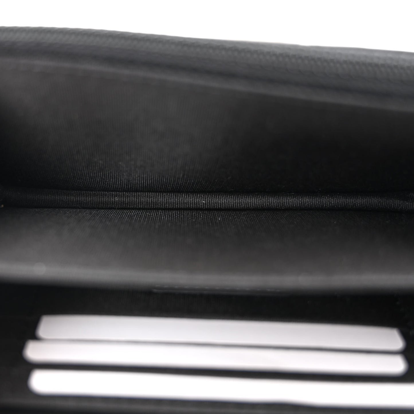 Calfskin Quilted Mini Maxi Pearls Wallet On Chain WOC Black
