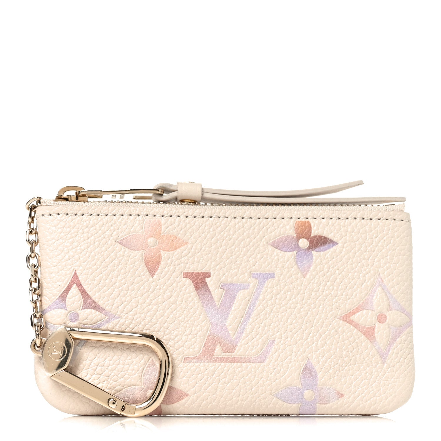 Louis Vuitton Empreinte Monogram Giant Key Pouch Dream Beige