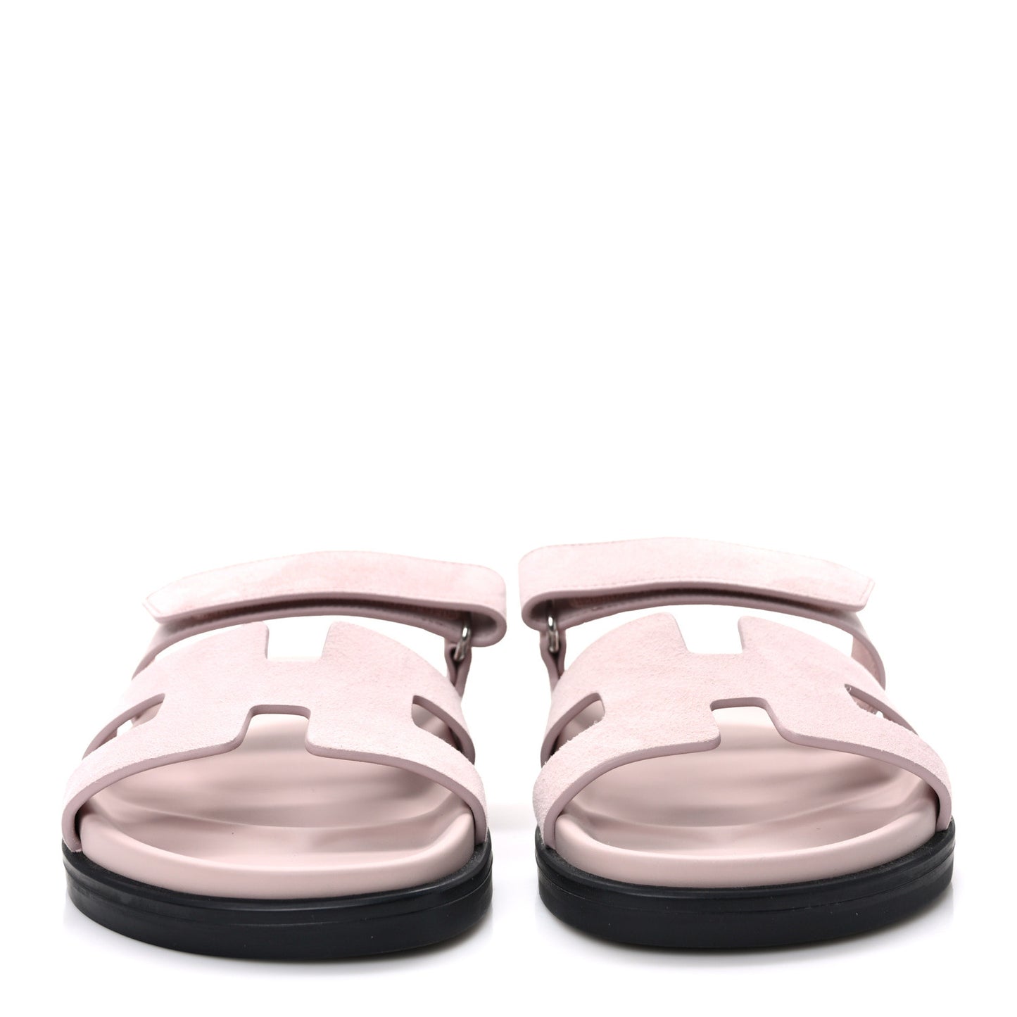 Suede Goatskin Womens Chypre Sandals 36 Rose Porcelaine