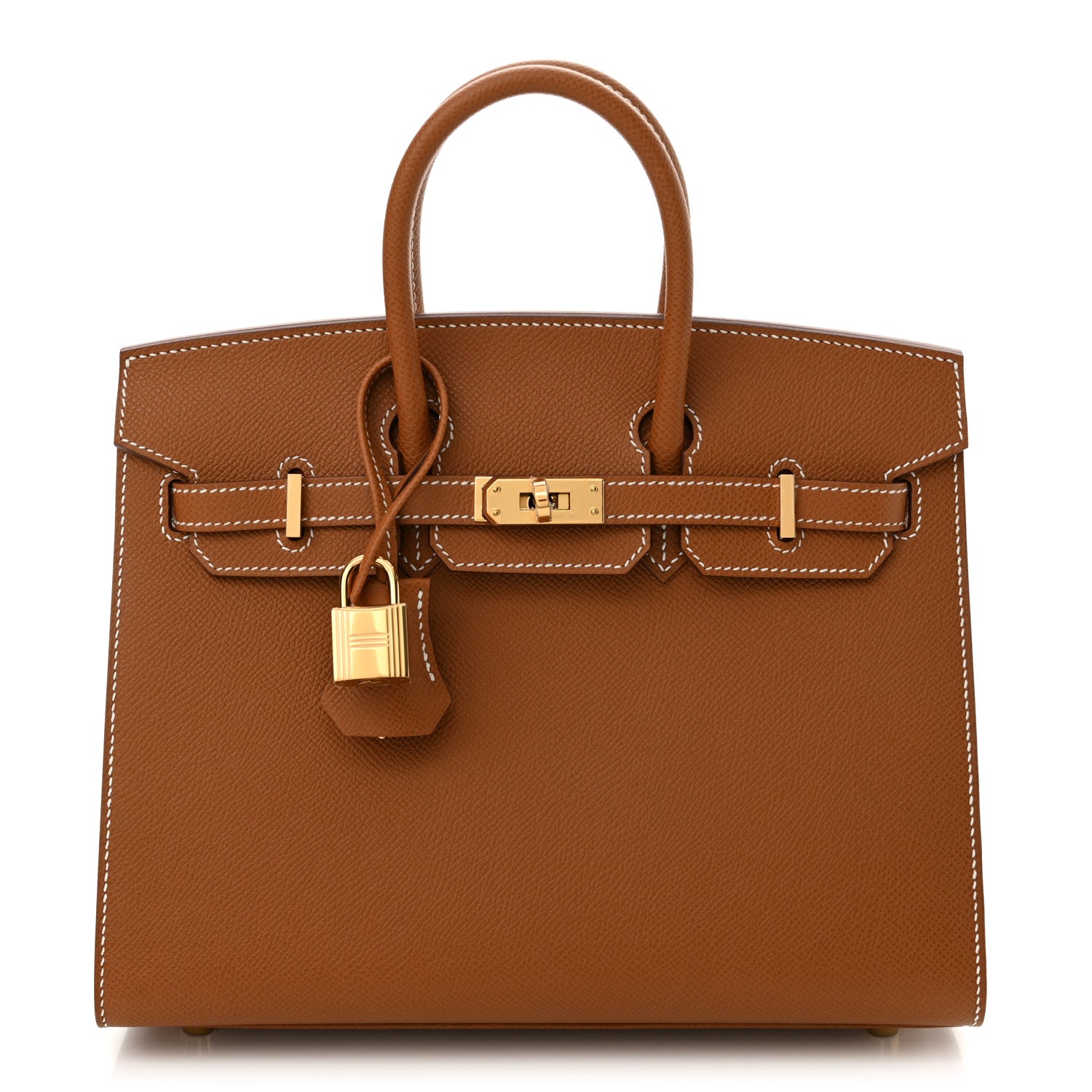 Hermes Epsom Birkin Sellier 25 Gold 1 of 11