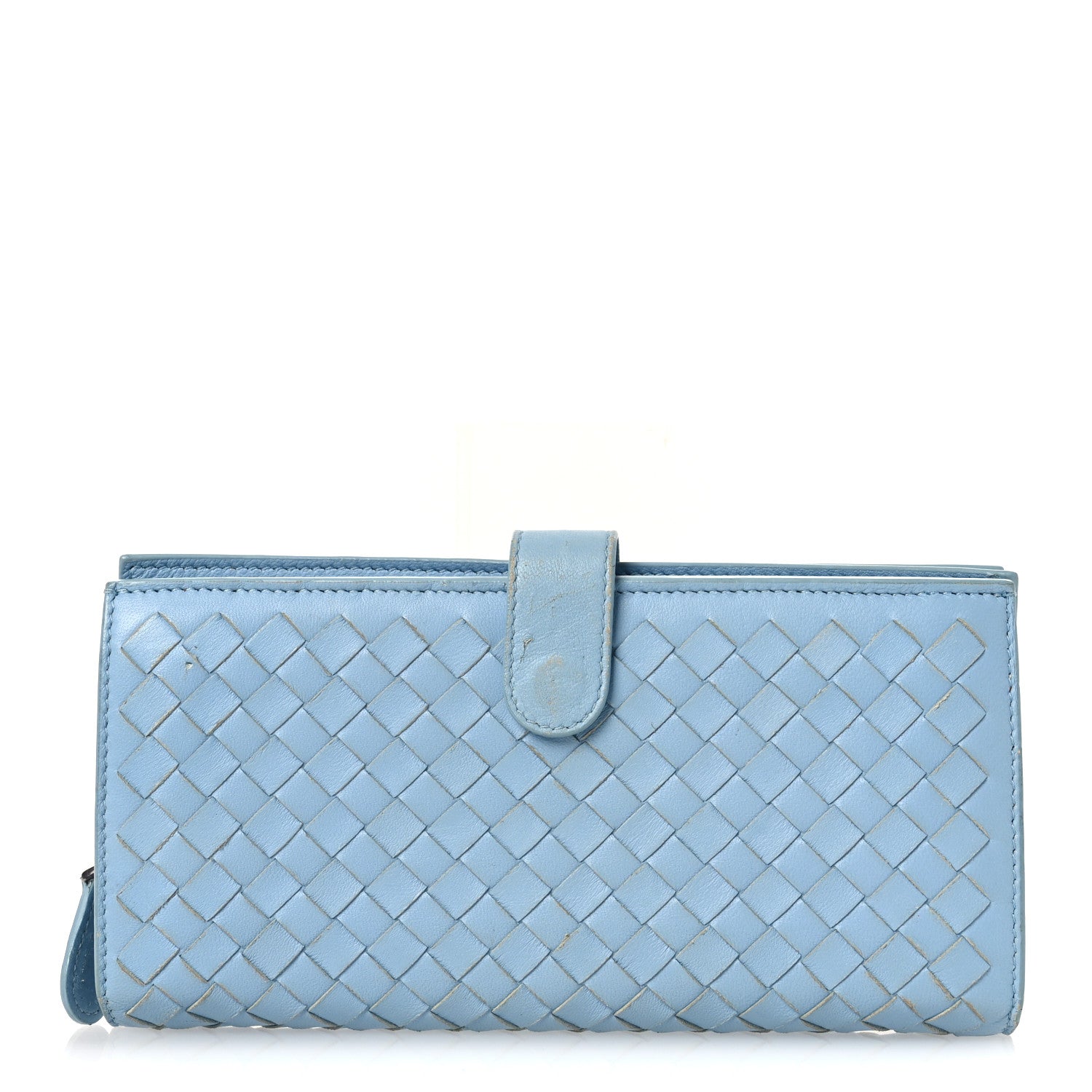 Bottega Veneta Nappa Intrecciato Continental Flap Wallet Light