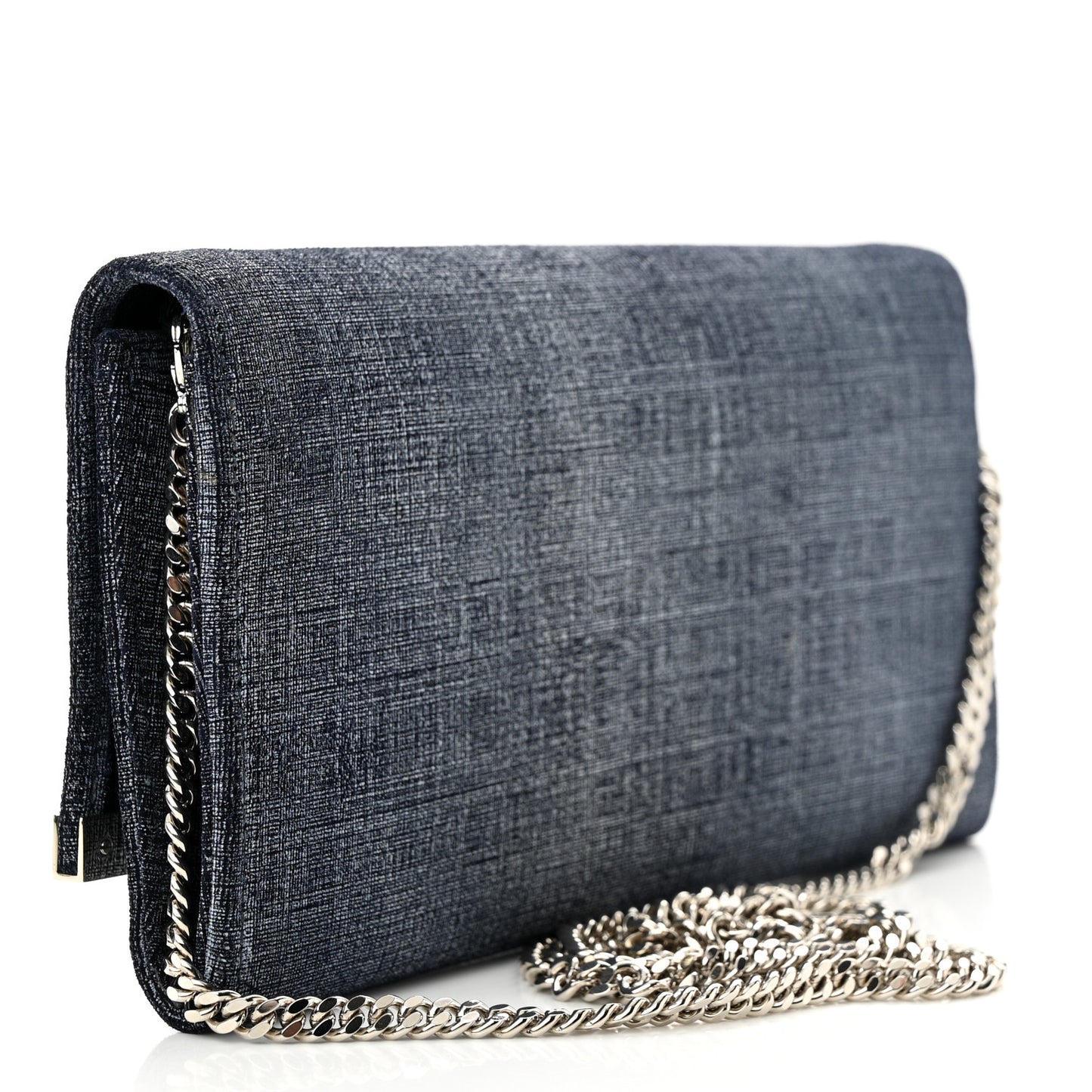 Denim Milla Clutch Blue