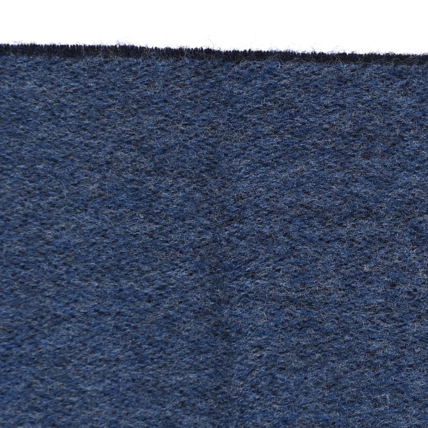 Cashmere Wool Monogram Gradient Scarf Navy