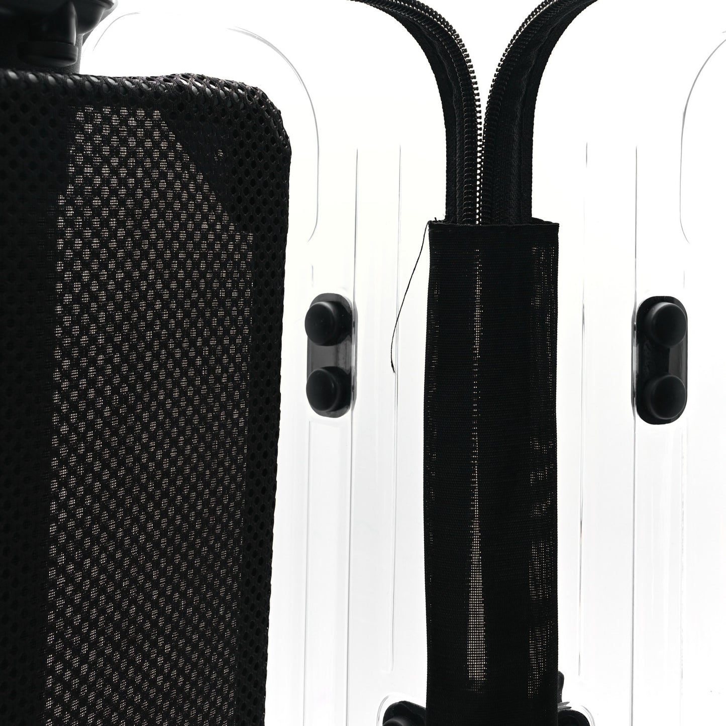 X RIMOWA Polycarbonate Luggage Transparent