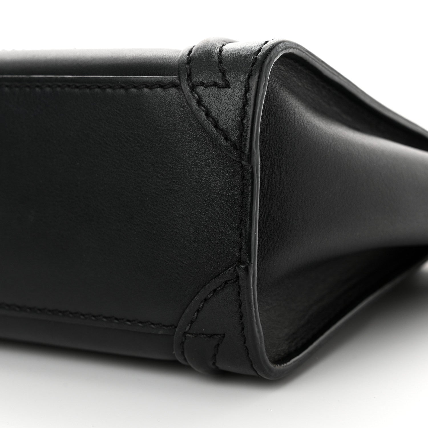Celine Smooth Calfskin Nano Luggage Black 10 of 14