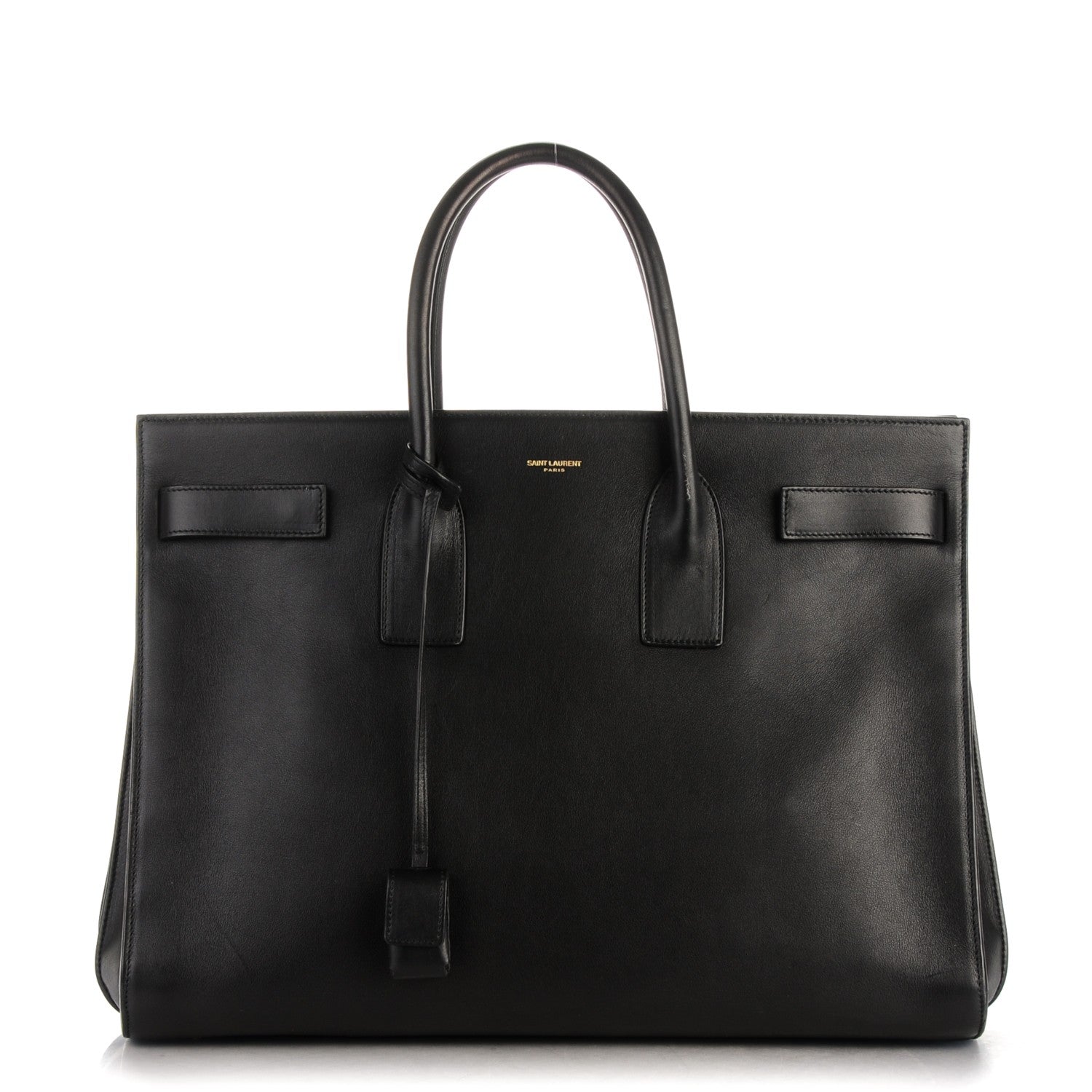 Saint Laurent Calfskin Large Sac De Jour Carryall Black 1 of 9