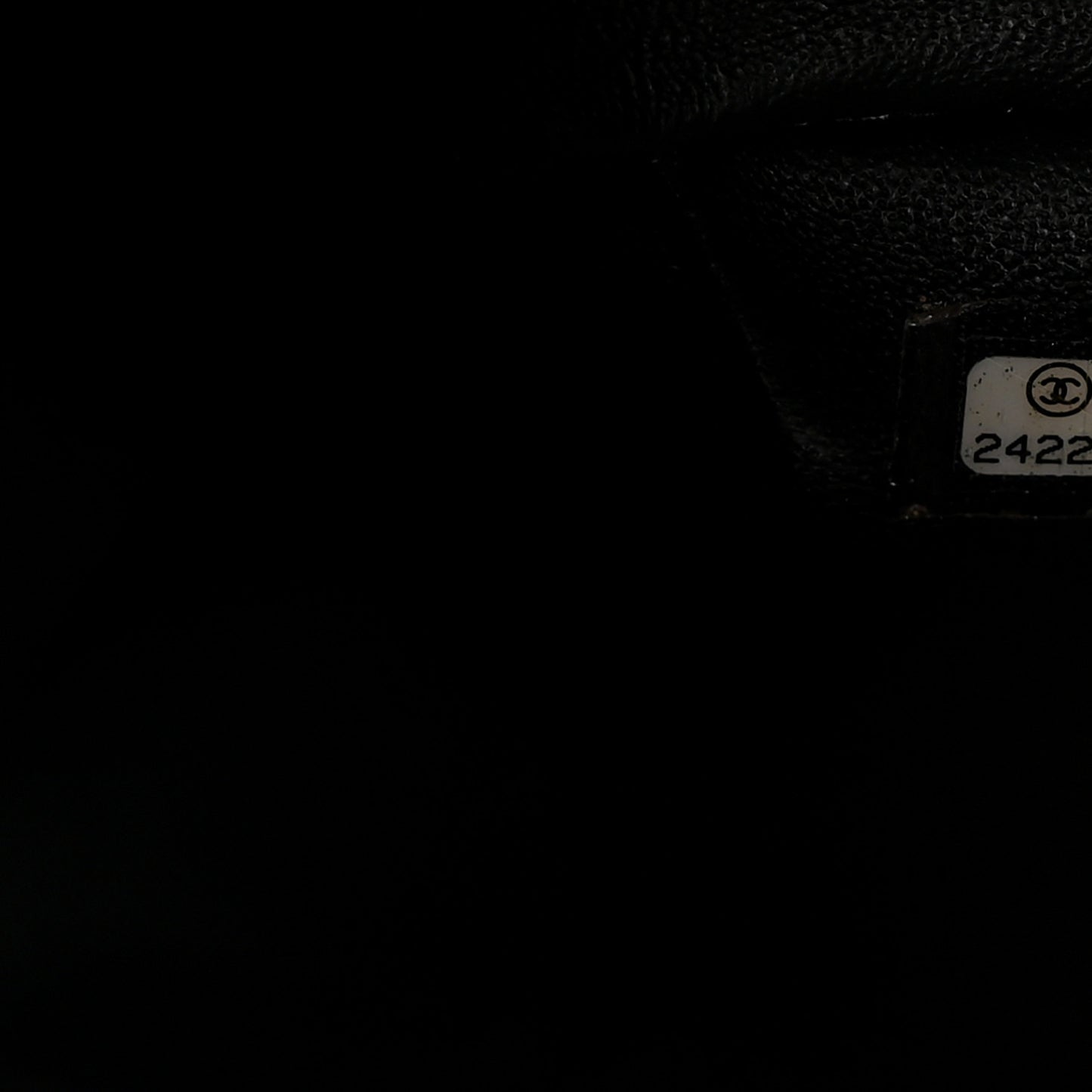 Calfskin Quilted Small Rock My Shoulder Flap Black