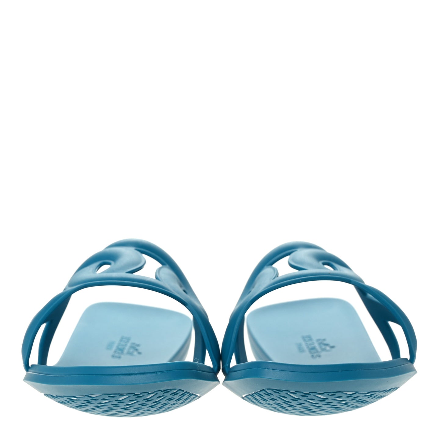 Rubber Aloha Sandals 37 Bleu Vif