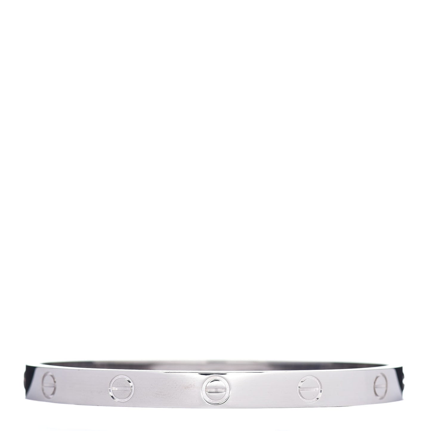 18K White Gold LOVE Bracelet 18