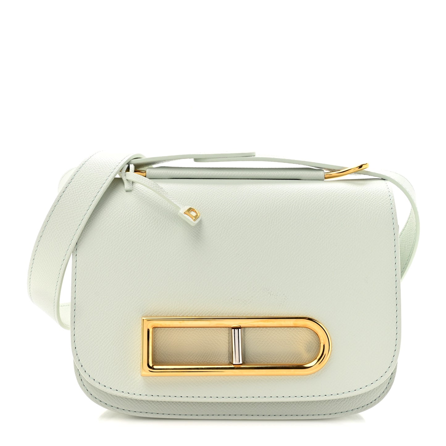 Alpina Calfskin Small Lingot Crossbody Cloud