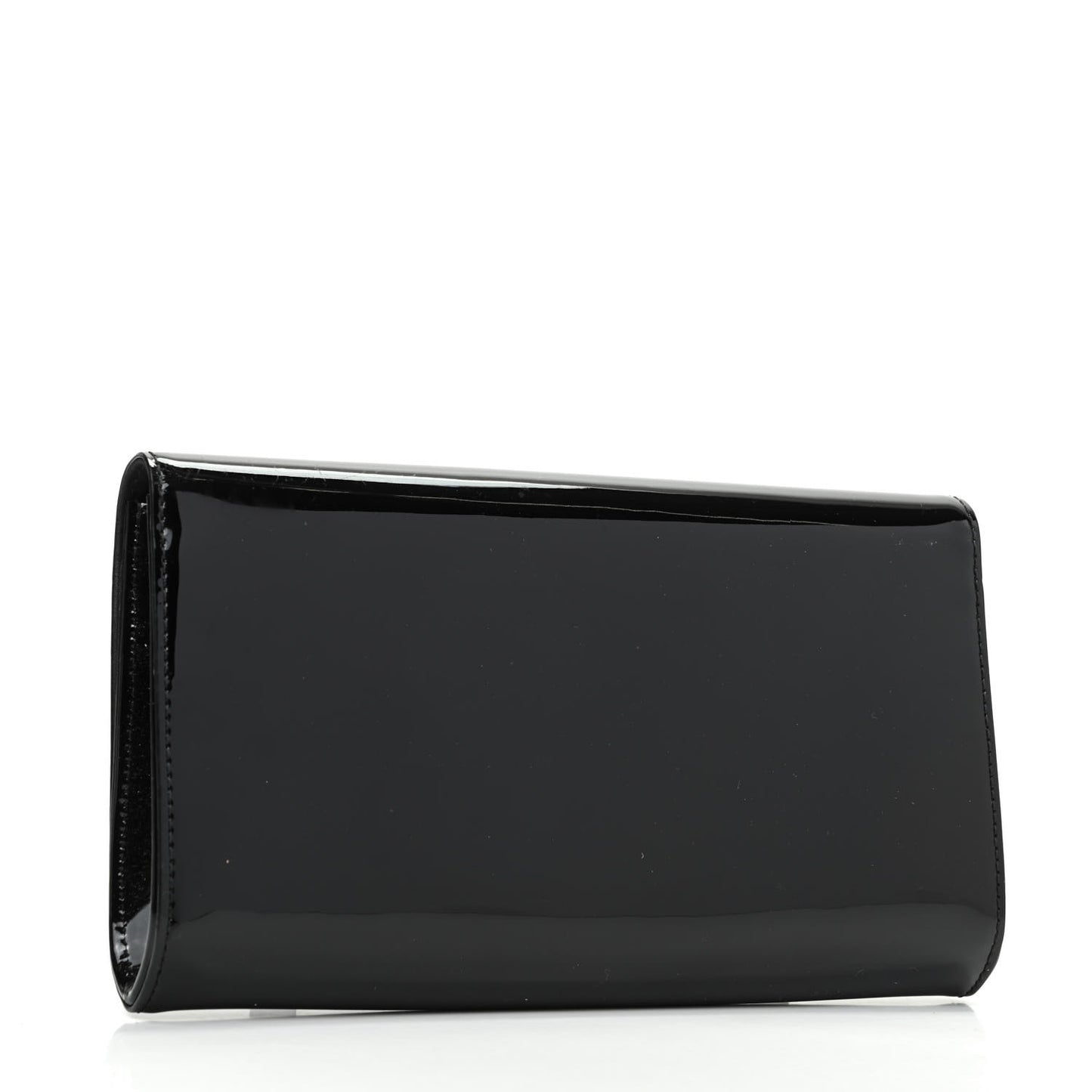Patent Louise EW Clutch Black