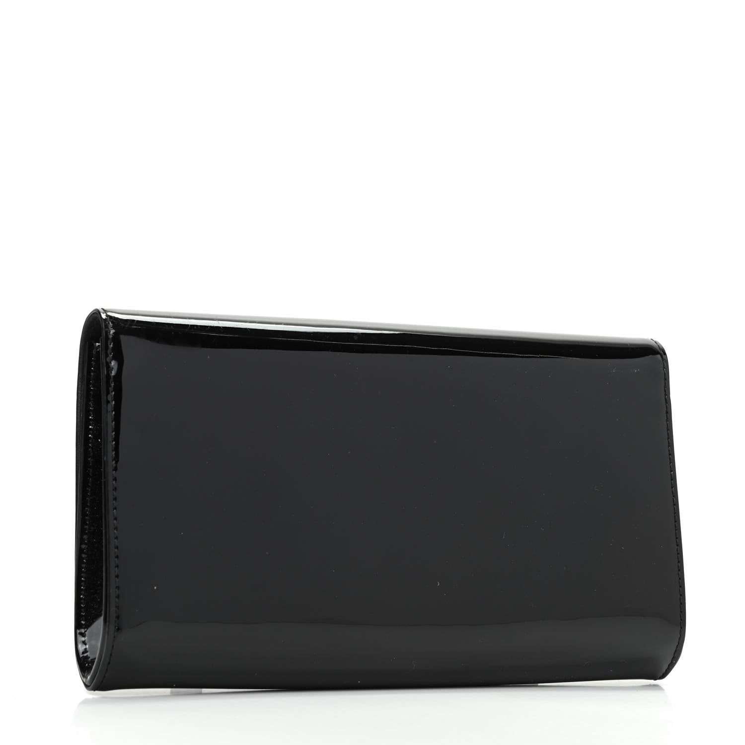 Louis Vuitton Patent Louise EW Clutch Black 3 of 9
