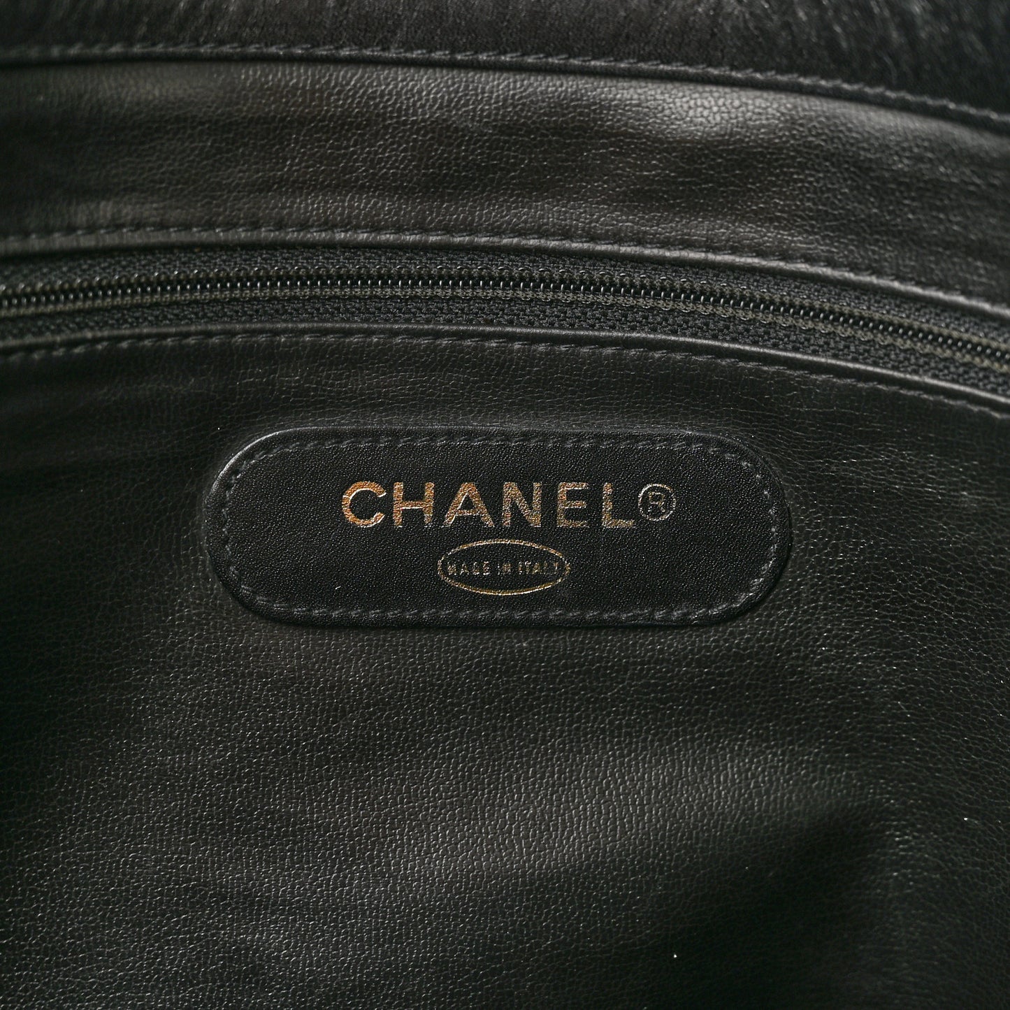Calfskin Stitched XL Weekender Black
