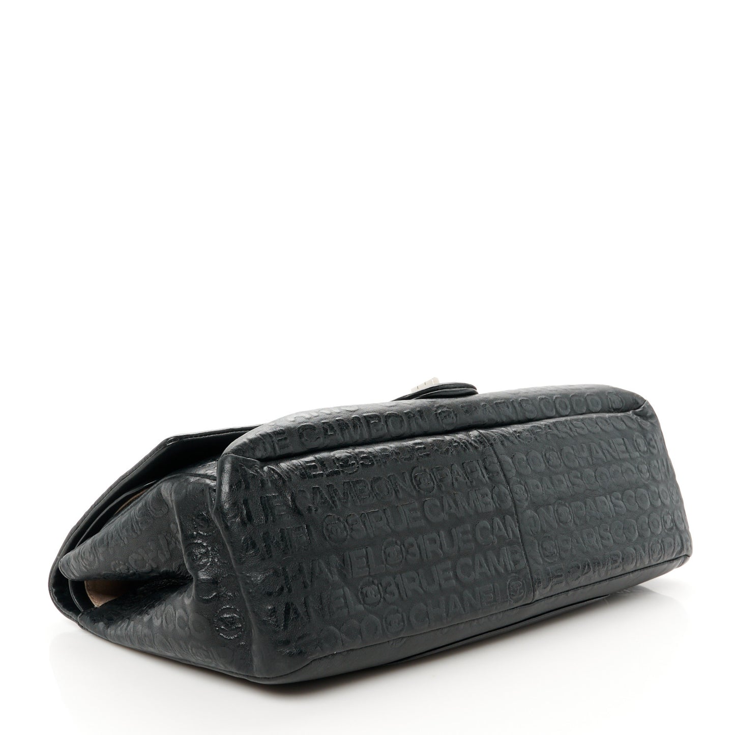 Calfskin Unlimited Jumbo Double Flap Black