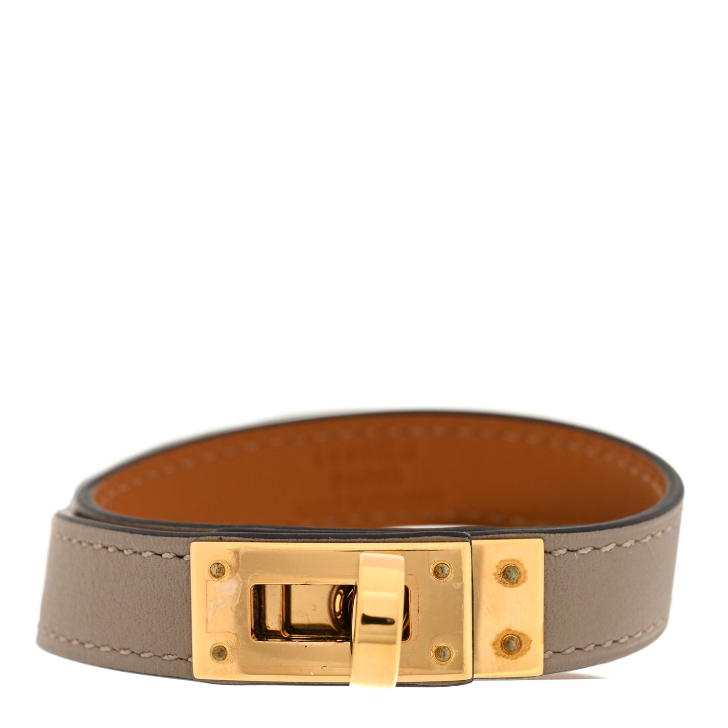 Swift Kelly Double Tour Bracelet T2 Etain