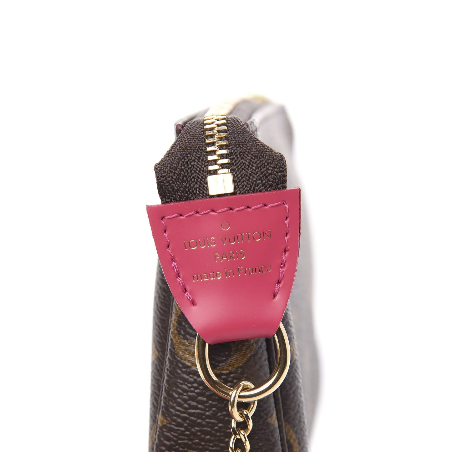 Monogram 2020 Christmas Animation Roller Coaster Mini Pochette Accessories Pivoine