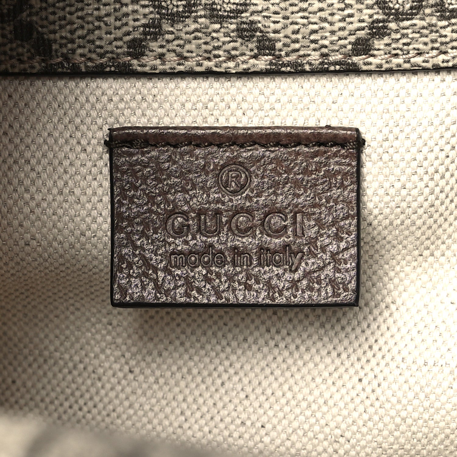 Gucci GG Supreme Monogram Web Small Neo Vintage Double Flap Messenger Bag Beige New Acero 6 of 9