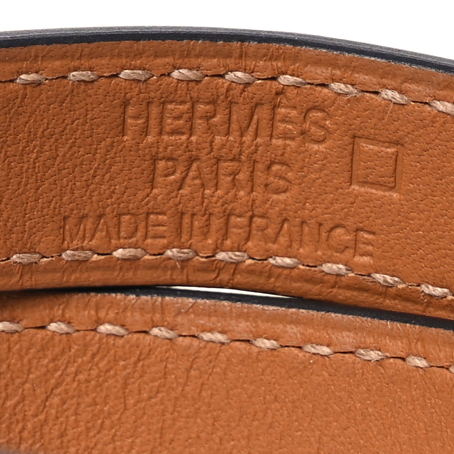 Hermes Shiny Alligator Lizard Kelly Double Tour Bracelet T2 Rose Mexico 5 of 7