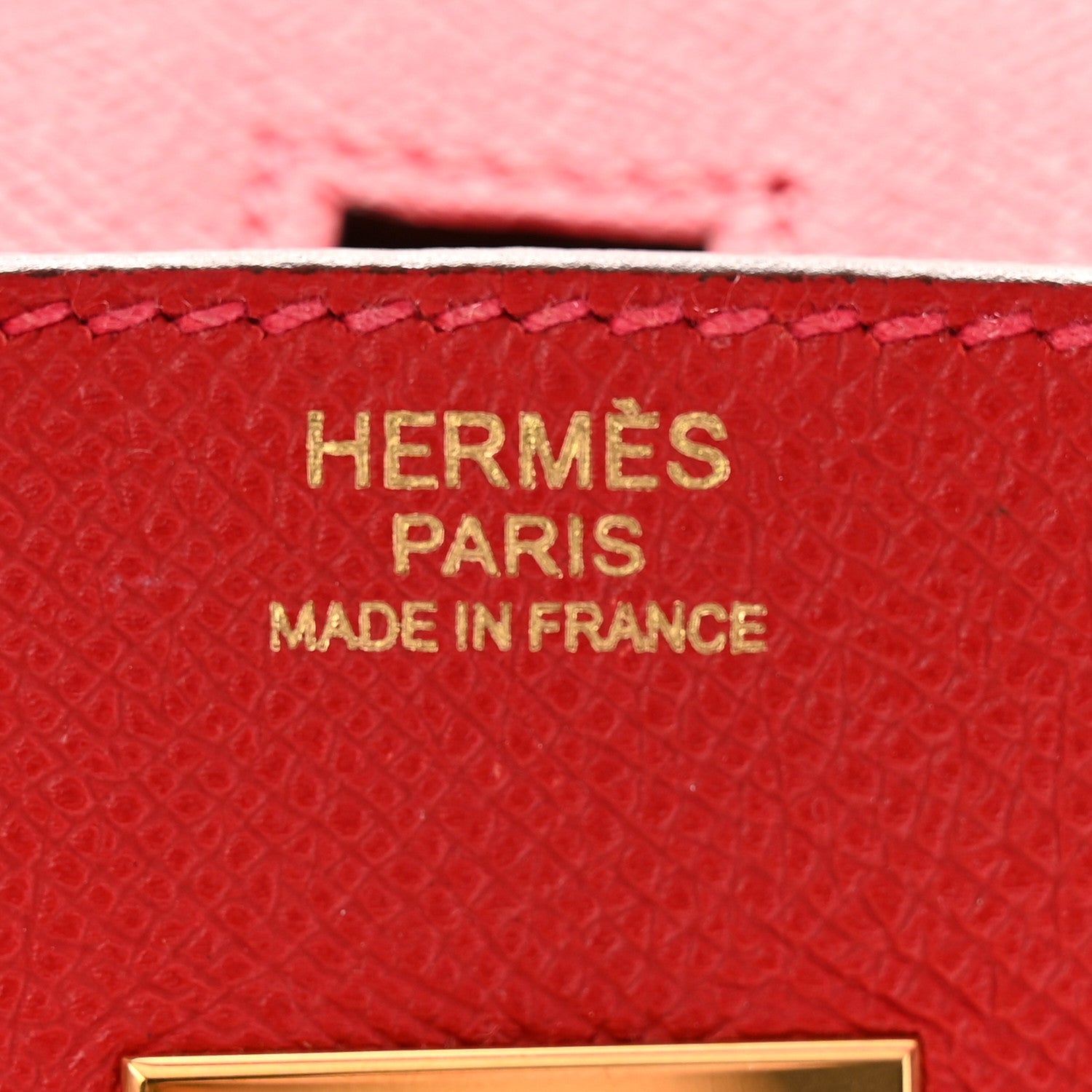 Hermes Epsom Birkin 30 Rouge Casaque 6 of 14
