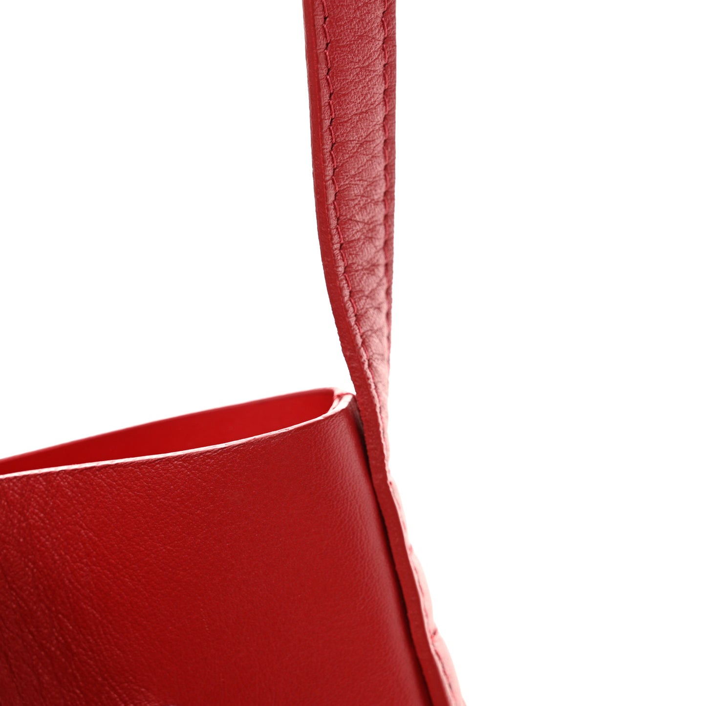 Calfskin Bucket Bag Flamma