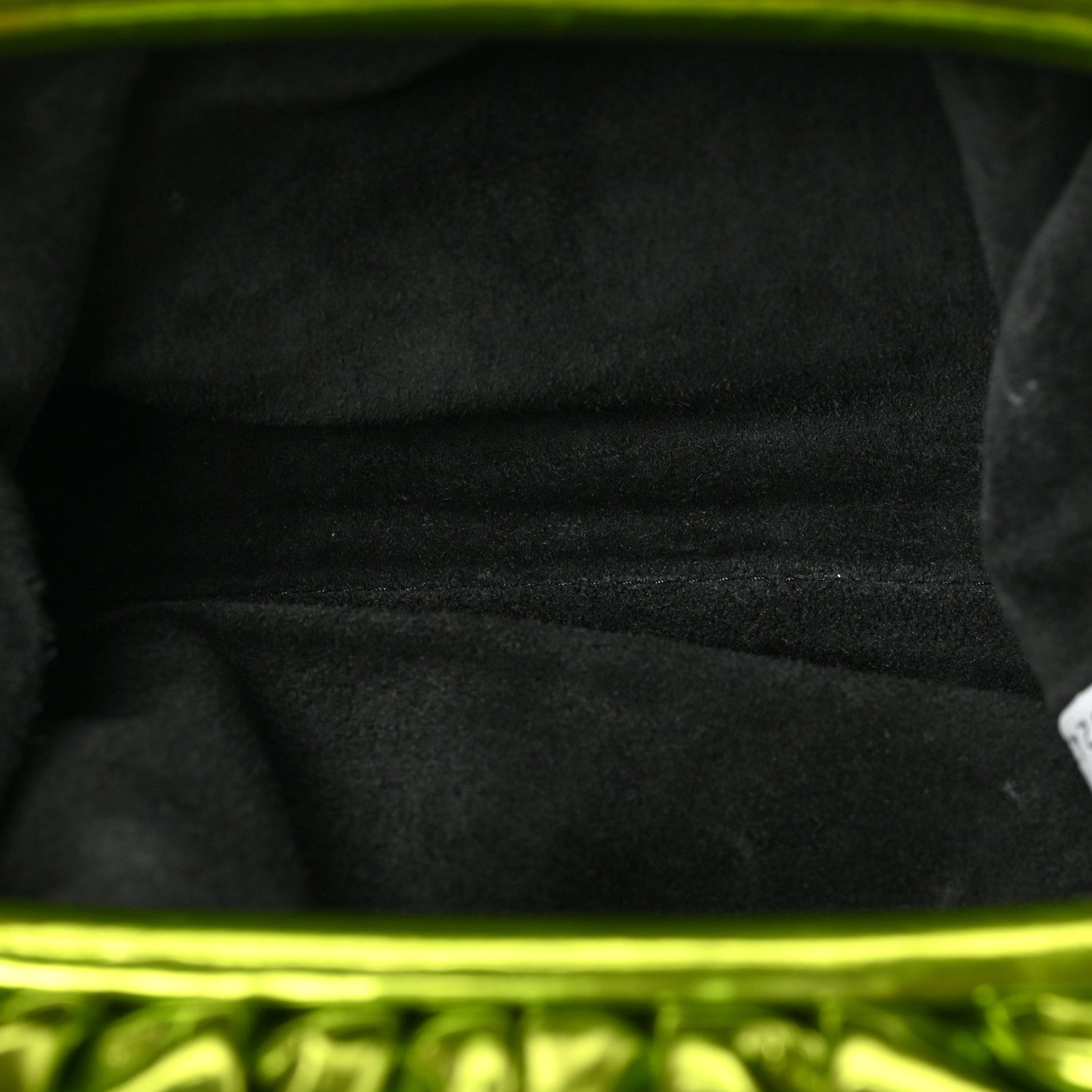 Bottega Veneta Metallic Crushed Calfskin The Mini Pouch Chlorophyll 5 of 8