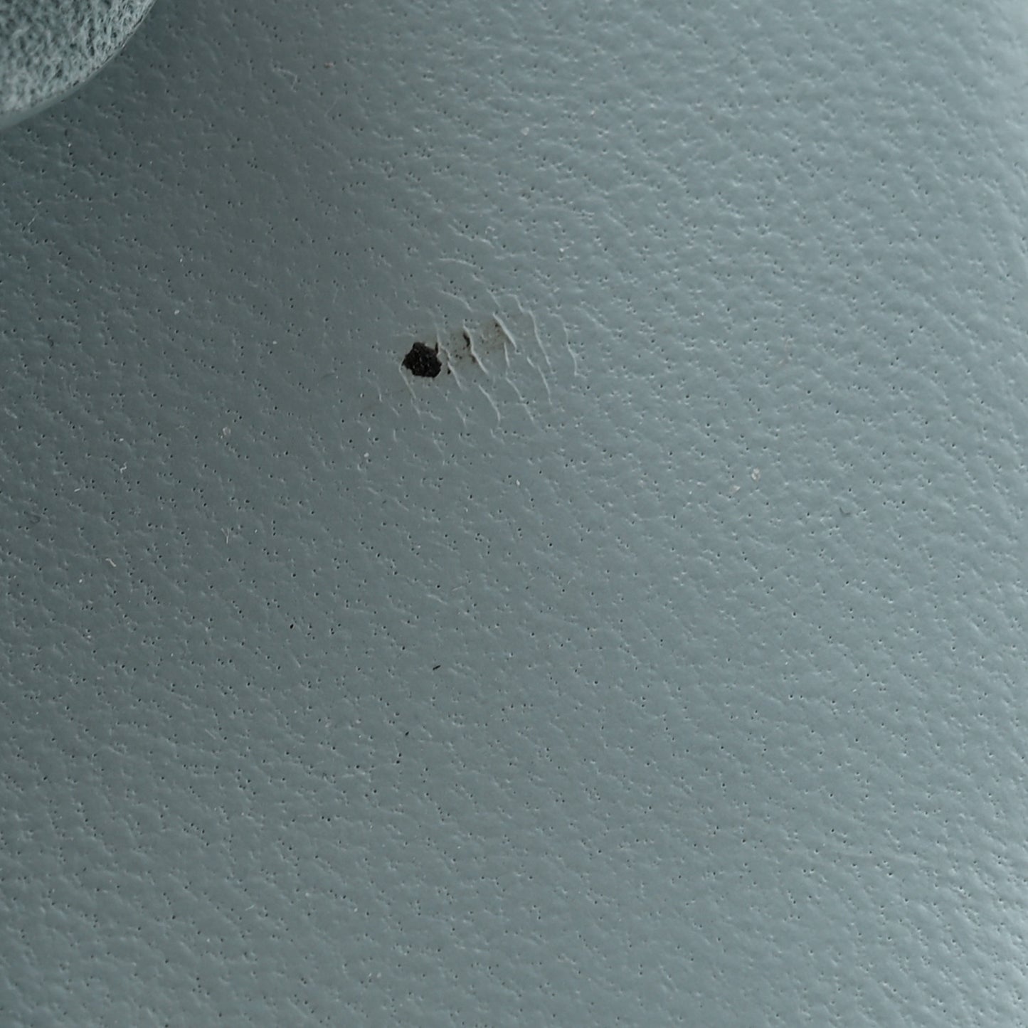 Suede Goatskin Womens Galerie Sandals 38.5 Bleu Pinede