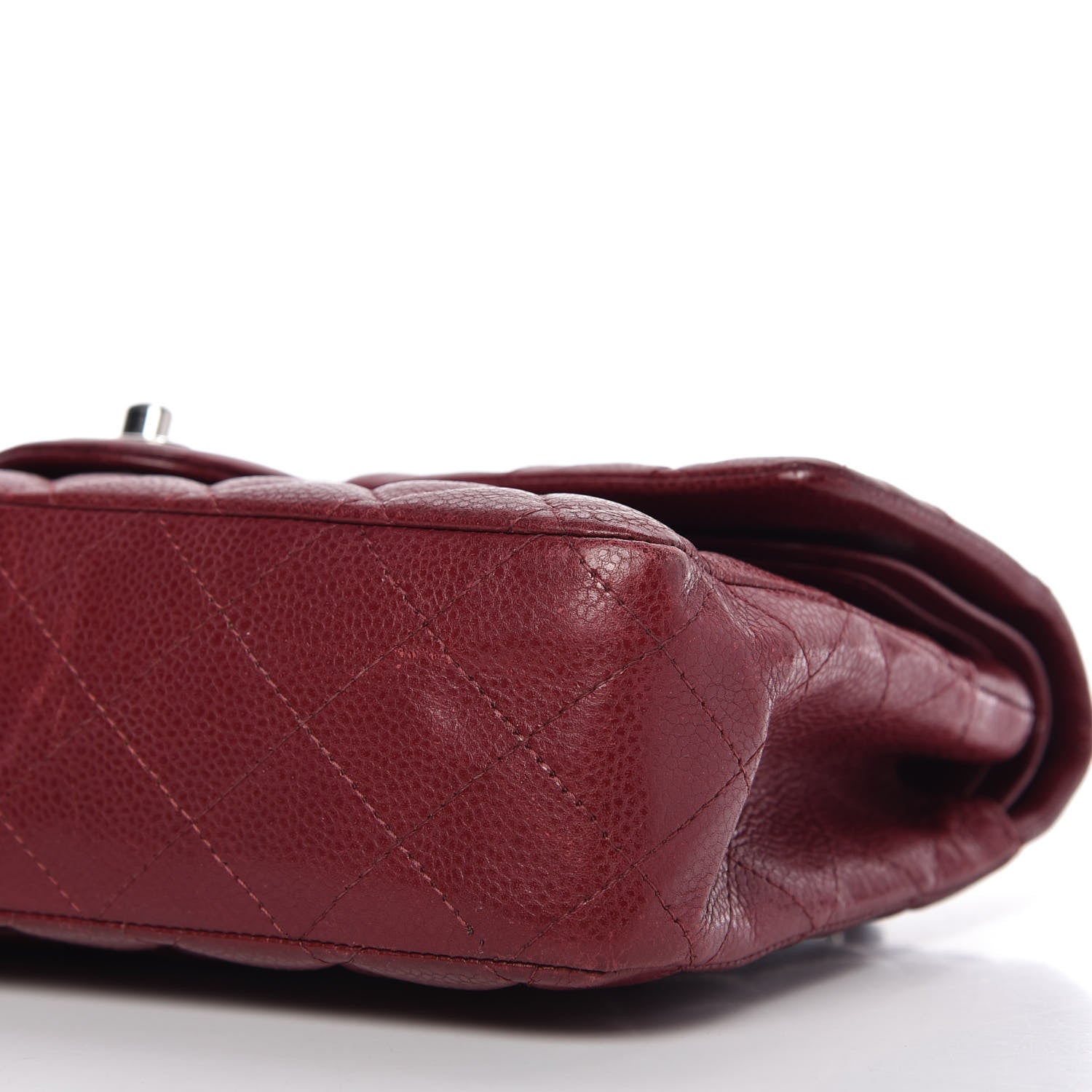 Chanel Caviar Quilted Medium Double Flap Red 7 of 11