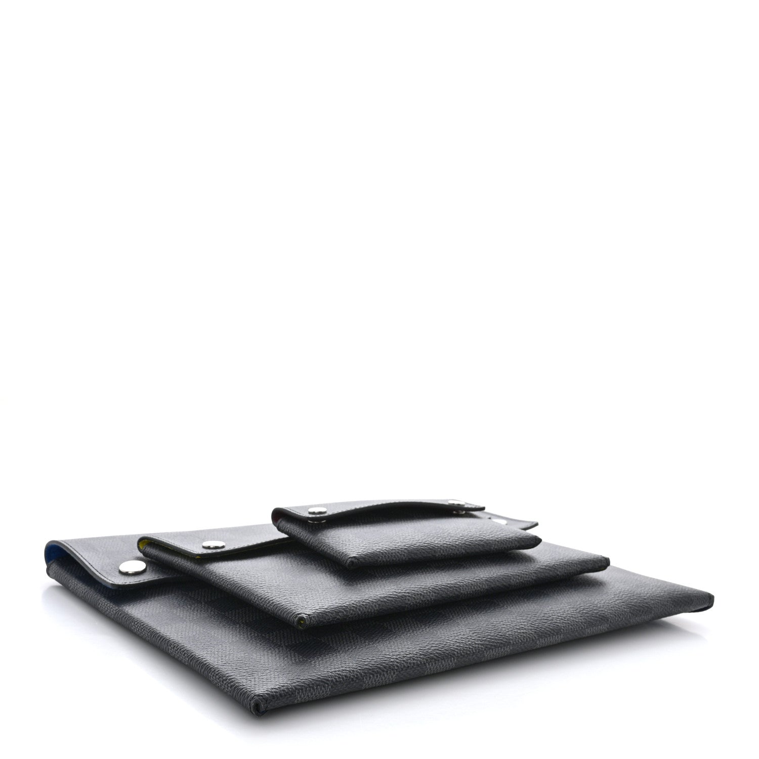 Louis Vuitton Damier Graphite Alpha Triple Pochette 5 of 15