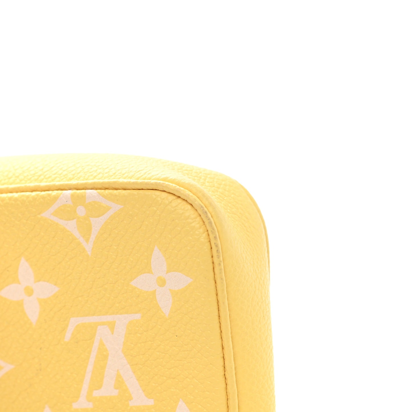 Empreinte Monogram Mini Pochette Accessories Lemon Curd Yellow