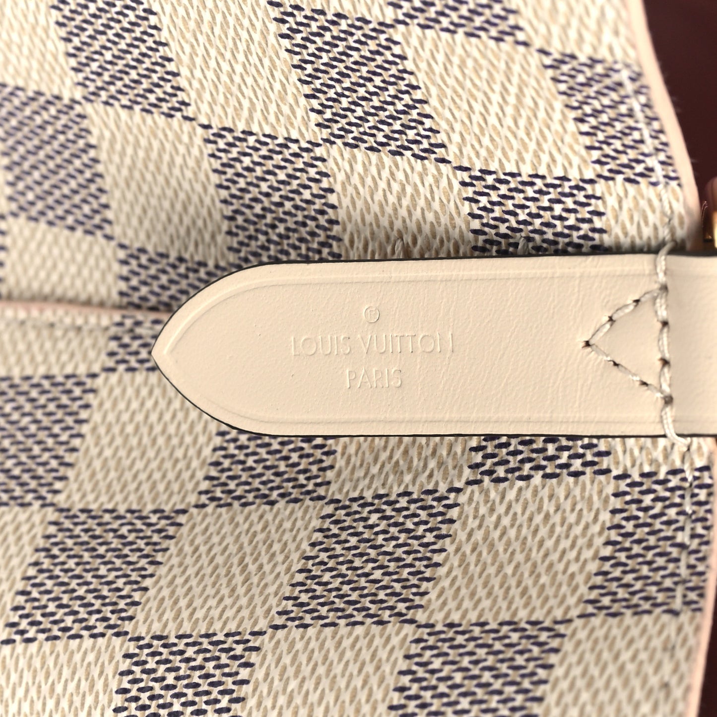 Damier Azur Braided Neonoe BB Pink