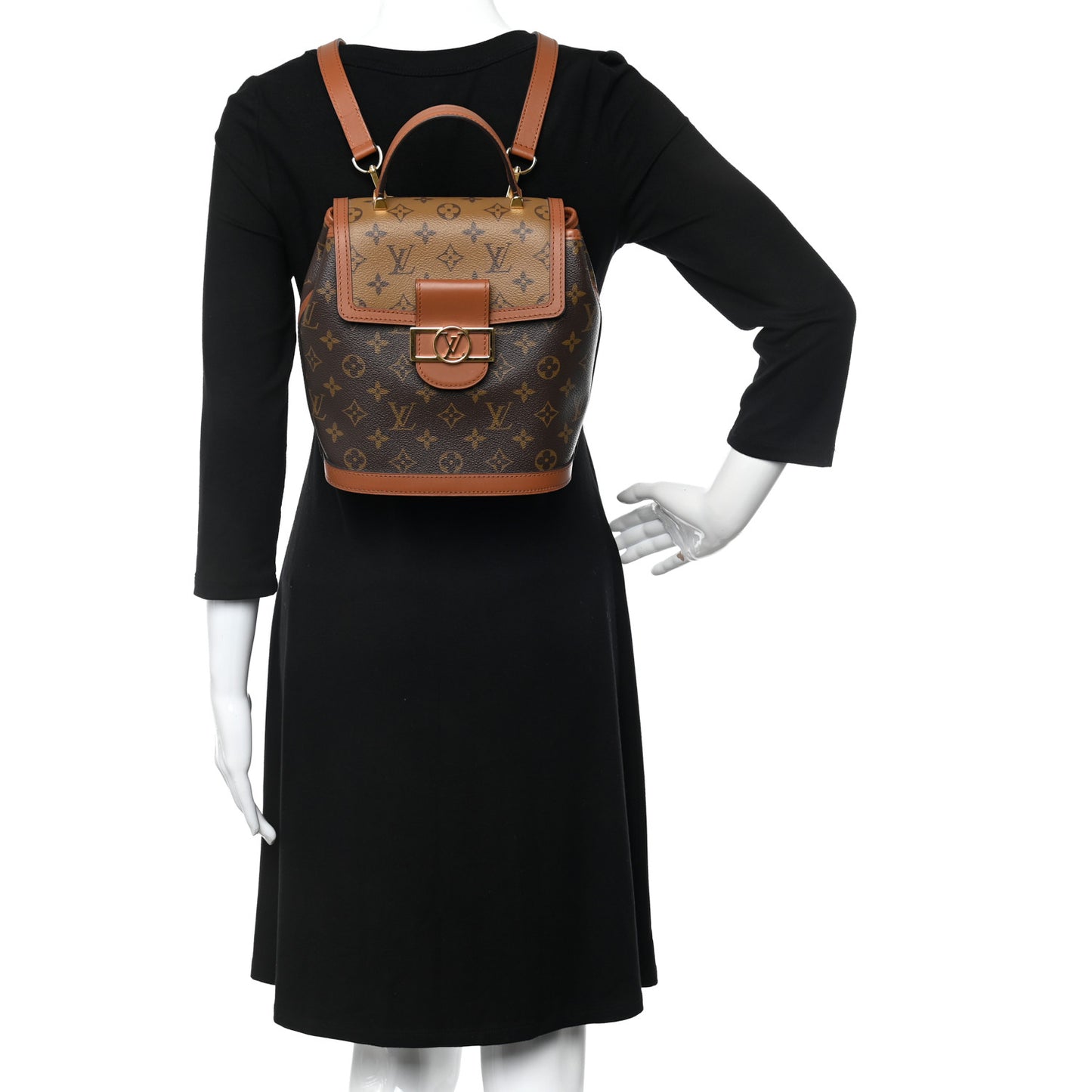 Reverse Monogram Dauphine Backpack PM