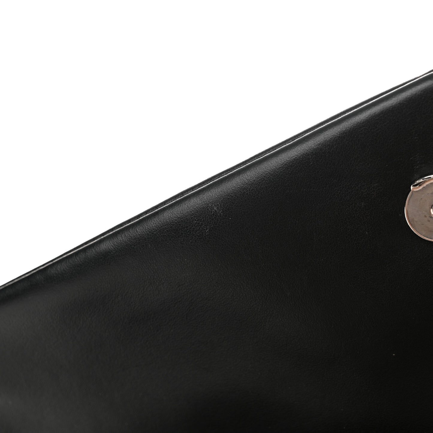 Calfskin Y Quilted Monogram Medium Loulou Chain Satchel Black