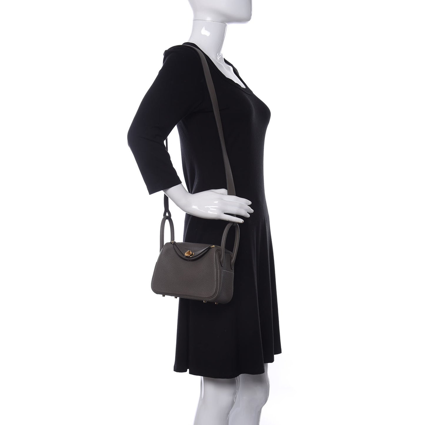 Taurillon Clemence Mini Lindy 20 Etain