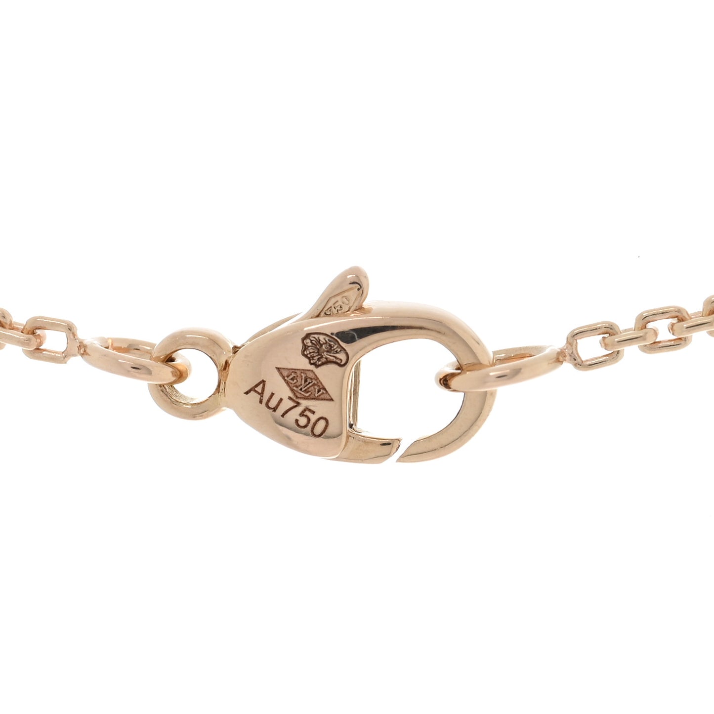 18K Pink Gold Diamond Idylle Blossom Pendant Necklace