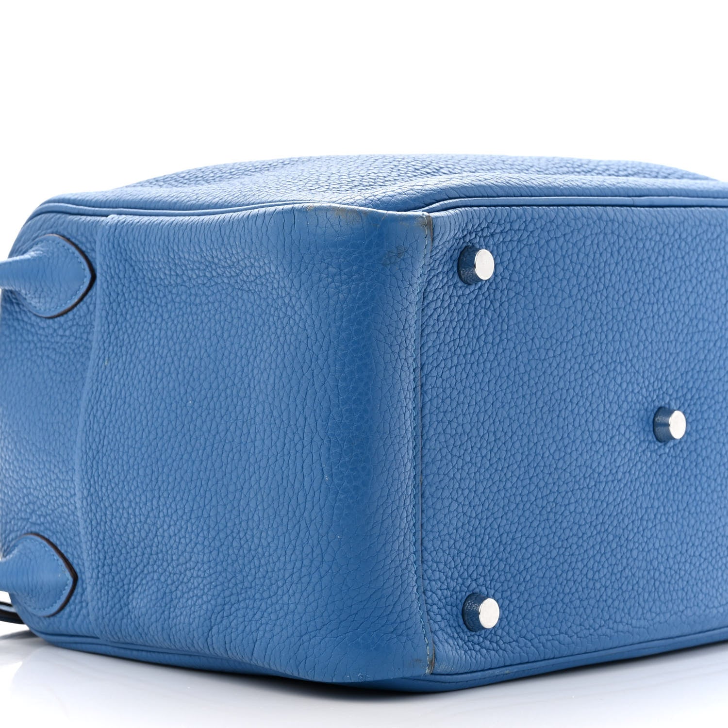 Hermes Taurillon Clemence Lindy 30 Bleu Hydra 9 of 12