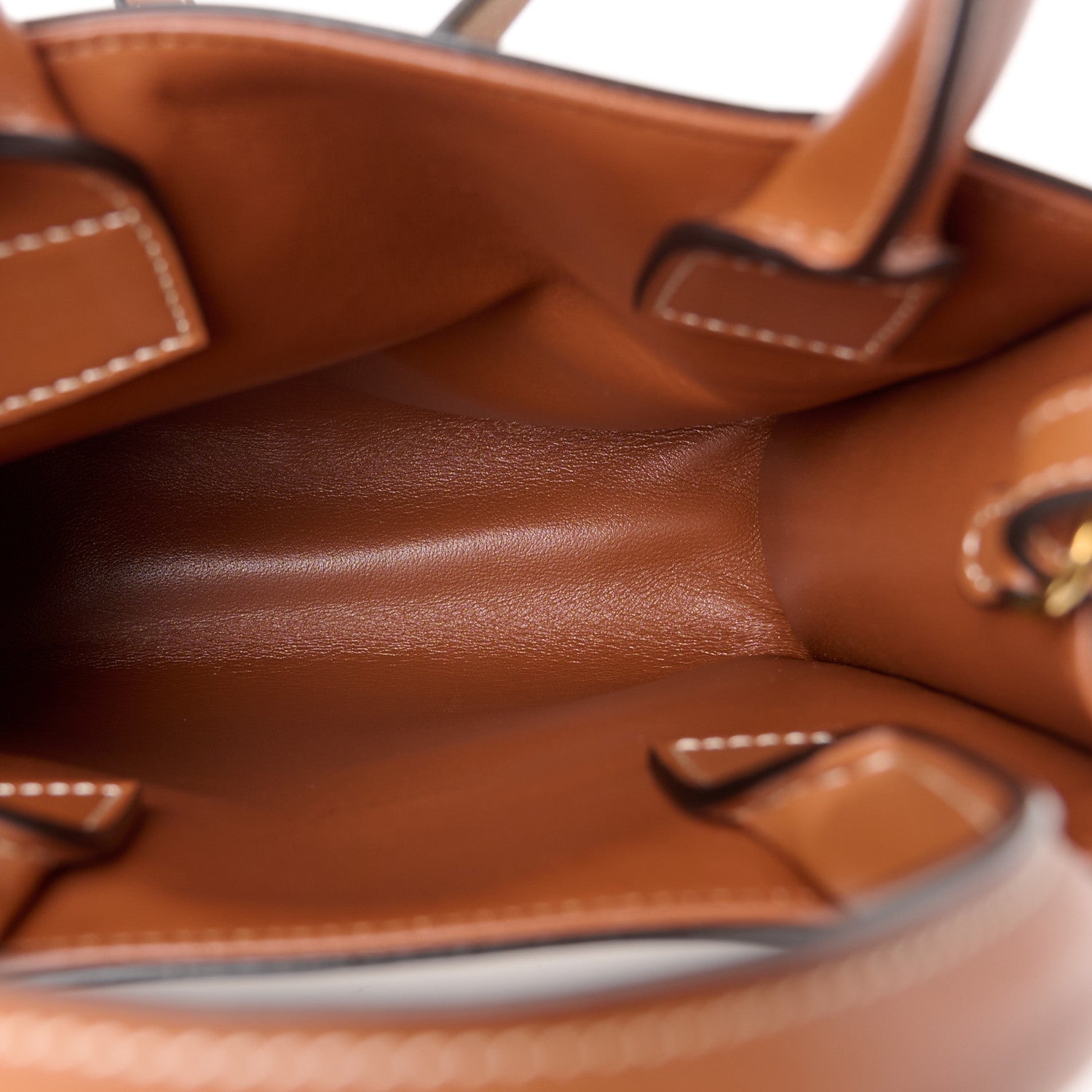 Celine Canvas Calfskin All Over Print Mini Vertical Cabas Natural Tan 5 of 9