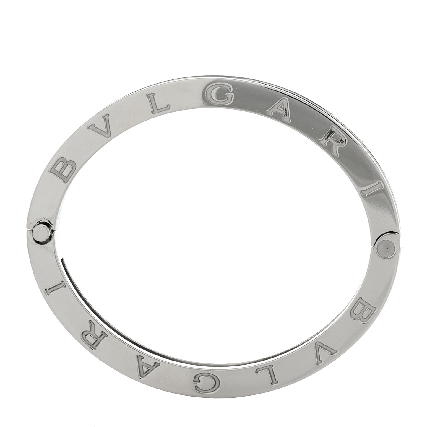 18K Yellow Gold Stainless Steel B.Zero1 Bangle Bracelet